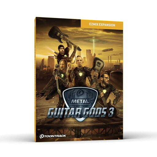 TOONTRACK MIX PACK - METAL GUITAR GODS 3 (トゥーントラック)(EZ MIX 2)(オンライン納品)(2時間以内に納品) プラグインソフト TOONTRACK MIX PACK - METAL GUITAR GODS 3 (トゥーントラック)(EZ MIX 2)(オンライン納品)(2時間以内に納品) プラグインソフト