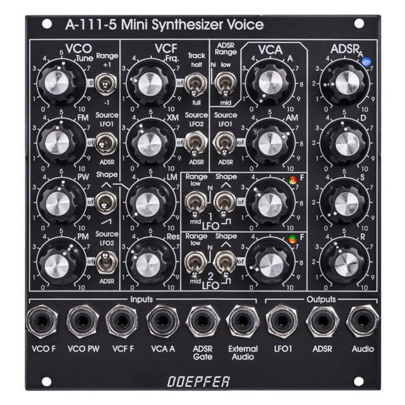 A-111-5V Mini Synthesizer Voice DOEPFER VZTCU[Edqy VZTCU[