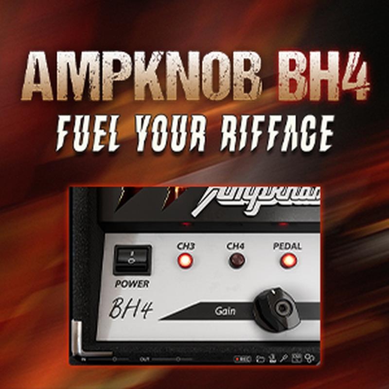BOGREN DIGITAL AMPKNOB - BH4 (モダンメタル)(アンプシミュレーター)(オンライン納品)(2時間以内に納品) プラグインソフト