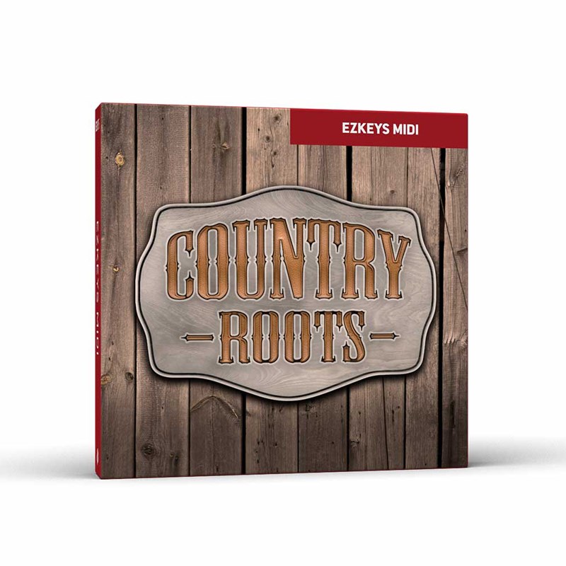 TOONTRACK KEYS MIDI - COUNTRY ROOTS (トゥーントラック)(キーズミディ)(オンライン納品)(2時間以内に納品) プラグインソフト