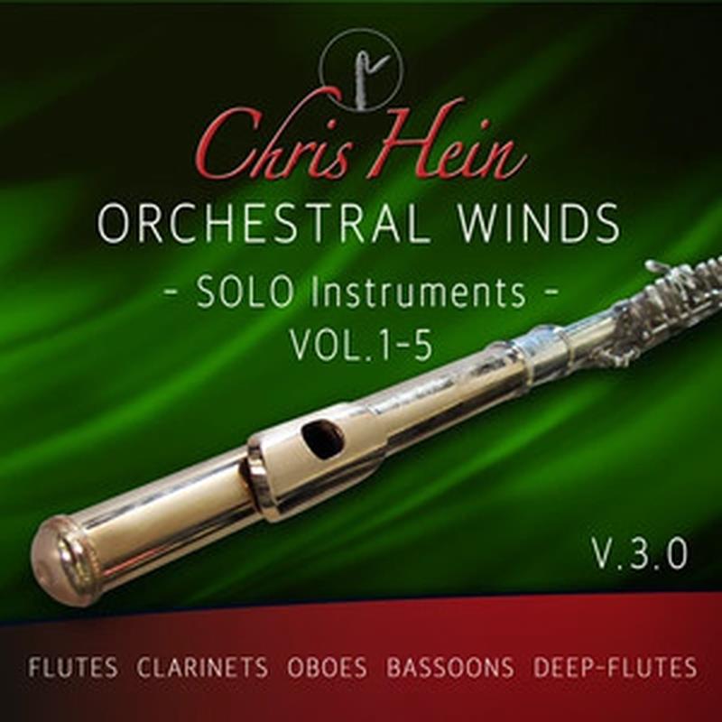 BestService CHRIS HEIN WINDS SOLO VOL. 1-5 (クリス・ハイン)(木管楽器)(オンライン納品)(2時間以内に納品) ソフトウェア音源