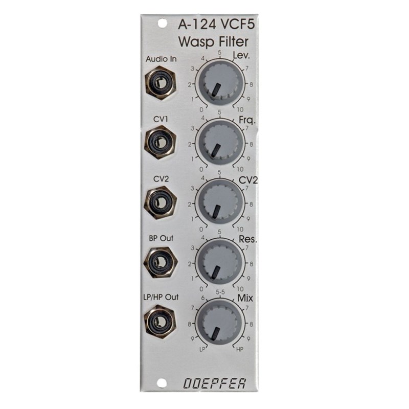 A-124 WASP Type VCF / 12dB Multimode Filter DOEPFER シンセサイザー・電子楽器 シンセサイザー