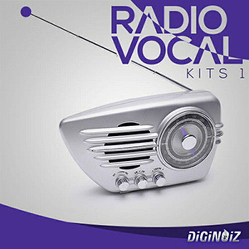 DIGINOIZ RADIO VOCAL KITS 1(オンライン納品)(2時間以内に納品) プラグインソフト