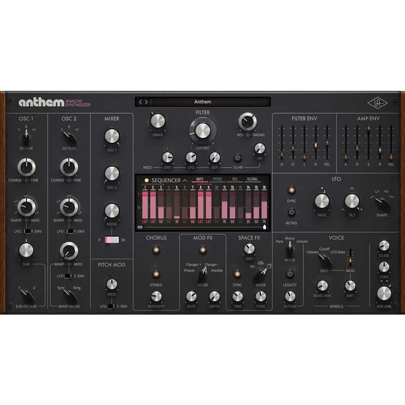 Universal Audio ��UAD New Year Sale����Anthem Analog Synthesizer (��˥С����륪���ǥ���)(UAD��...