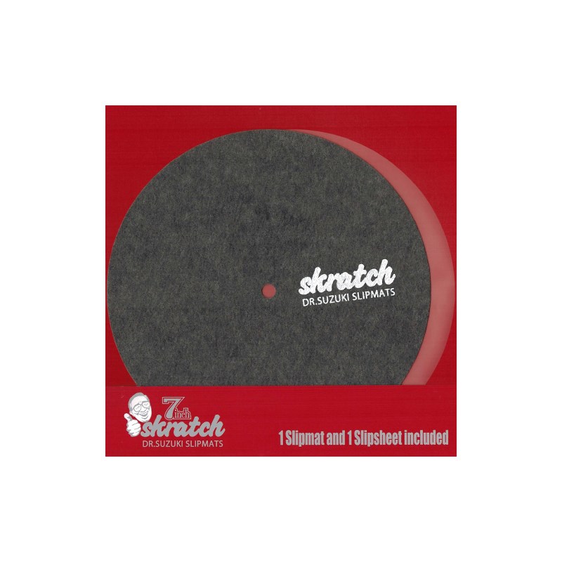 Dr.Suzuki slipmats - skratch 7 (スリップマット + スリップシート1枚組) stokyo DJ機器 DJアクセサリー