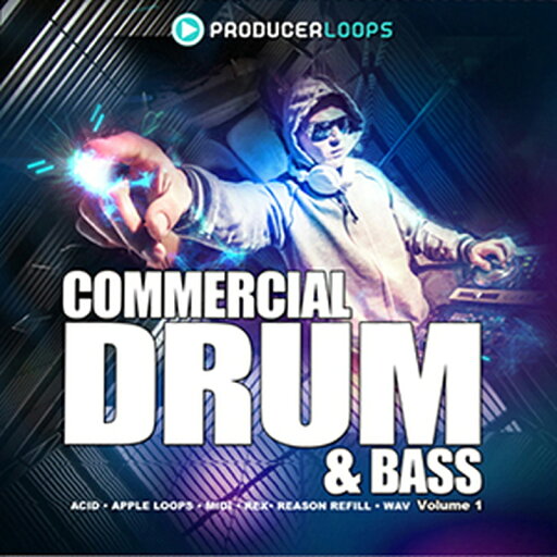 PRODUCER LOOPS COMMERCIAL DRUM & BASS VOL 1(オンライン納品)(2時間以内に納品) プラグインソフト PRODUCER LOOPS COMMERCIAL DRUM & BASS VOL 1(オンライン納品)(2時間以内に納品) プラグインソフト