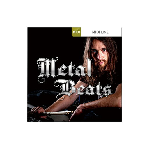 TOONTRACK DRUM MIDI - METAL BEATS(オンライン納品)(2時間以内に納品) ソフトウェア音源 TOONTRACK DRUM MIDI - METAL BEATS(オンライン納品)(2時間以内に納品) ソフトウェア音源
