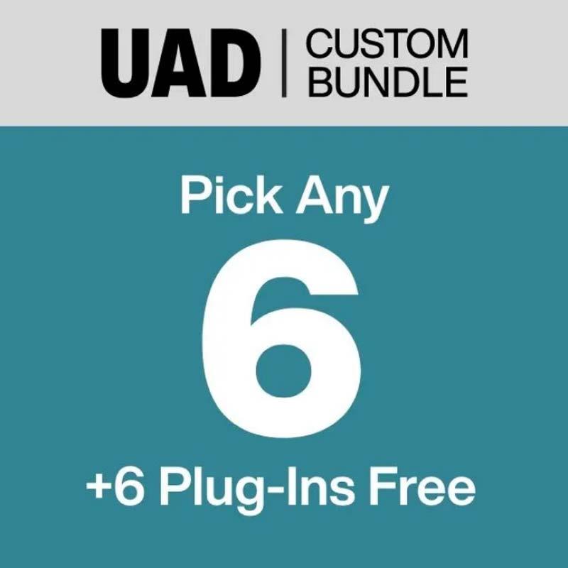 Universal Audio UAD Custom 6 Plus (UADプラグイン)(オンライン納品)(2時間以内に納品) プラグインソフト