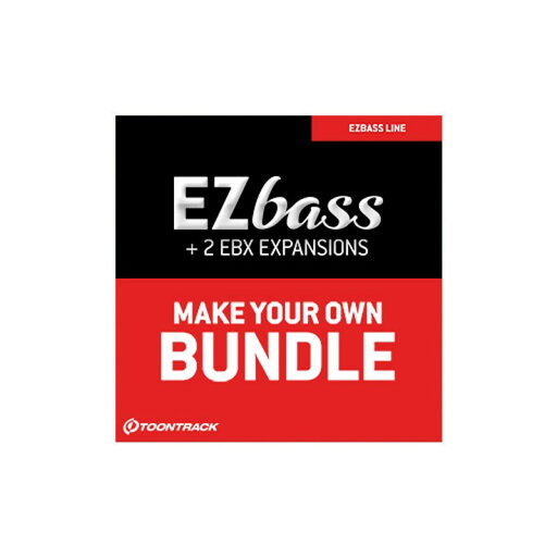 TOONTRACK EZ BASS BUNDLE(オンライン納品)(2時間以内に納品) ソフトウェア音源 TOONTRACK EZ BASS BUNDLE(オンライン納品)(2時間以内に納品) ソフトウェア音源