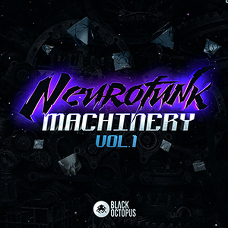 BLACK OCTOPUS BLACKWARP - NEUROFUNK MACHINERY VOL 1(オンライン納品)(2時間以内に納品) プラグイン..