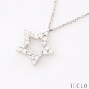 【10周年SALE!!10%OFF以上】ティファニー TIFFANY & Co. スター ネックレス PT950 ダイヤモンド プラチナ 【中古】 送料無料 良品10th_all_2_acc_10th_2