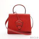 ロエベ LOEWE BARCELONA バルセロナ ハンドバッグ レザー レッド 2WAY 【中古】 送料無料_10th_all_bg_10th