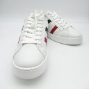 モンクレール MONCLER スニーカー モナコM スニーカー 靴 レザー ラバー ホワイト系 4M00220M3126P0736 【中古】(4)