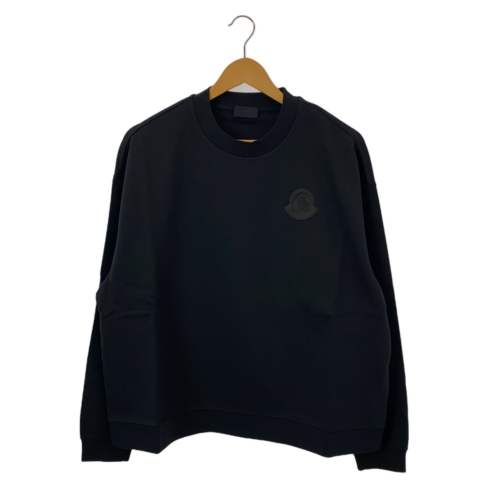 モンクレール MONCLER スウェットシャツ スウェット 衣料品 トップス コットン ブラック系 8G00020M3986952M 【中古】