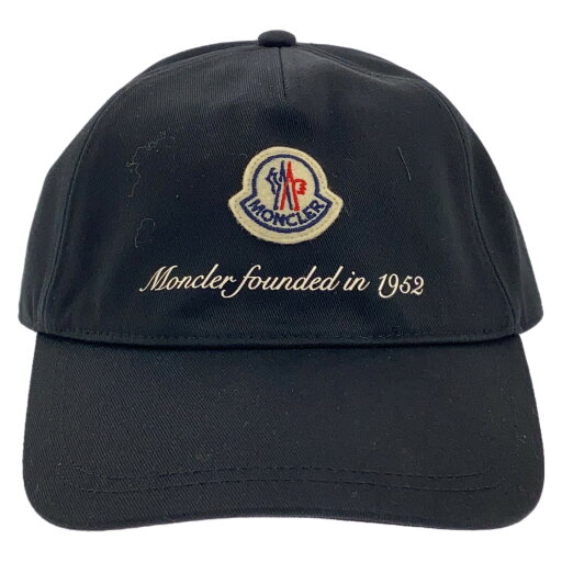 モンクレール MONCLER ベースボールキャップ キャップ 帽子 コットン ブラック系 3B000020U162999F 【中古】 モンクレール MONCLER ベースボールキャップ キャップ 帽子 コットン ブラック系 3B000020U162999F 【中古】