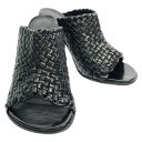 ボッテガヴェネタ BOTTEGA VENETA ミュール ミュール 靴 レザー ブラック系 787048V3XZ0100038 【中古】(4)