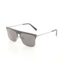 ロエベ LOEWE サングラス 衣料品 レザー メタル ブラック系 / シルバー系 LW40006U 20A 【中古】(4)