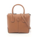 トッズ TOD'S Di ハンドバッグ バッグ レザー ブラウン系 XBWDBSA0150WSSS410 【中古】