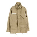 ヨウジヤマモトプールオム Yohji Yamamoto POUR HOMME M-65 ミリタリージャケット 衣料品 アウター コットン カーキ系 HP-Y01-0024 【中古】