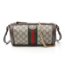 グッチ GUCCI オフィディア GGスプリーム ショルダーバッグ バッグ PVCコーティングキャンバス レザー ベージュ系 / ブラウン系 / マルチカラー 79519496IWG8745 【中古】(4)