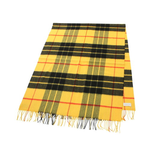 ジョンストンズ JOHNSTONS マフラー 衣料品 カシミヤ イエロー系 / マルチカラー WA56BKU0097 【中古】 ジョンストンズ JOHNSTONS マフラー 衣料品 カシミヤ イエロー系 / マルチカラー WA56BKU0097 【中古】