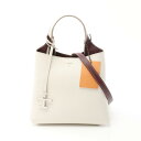 トッズ TOD'S ハンドバッグ バッグ レザー ホワイト系 XBWAPAA9100QNK9P09 【中古】