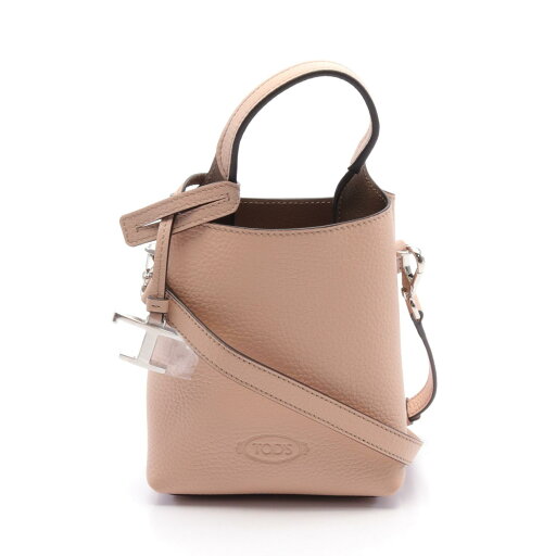 トッズ TOD'S ハンドバッグ バッグ レザー ピンク系 XBWAPAT9000QRI2L07 【中古】 トッズ TOD'S ハンドバッグ バッグ レザー ピンク系 XBWAPAT9000QRI2L07 【中古】