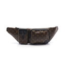 ルイ・ヴィトン LOUIS VUITTON クリストファー バムバッグ ウエストバッグ ボディバッグ バッグ PVCコーティングキャンバス レザー モノグラム・...
