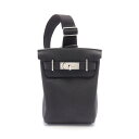エルメス HERMES ケリーアッカドPM ウエストバッグ ボディバッグ バッグ トゴ トゴ ブラック系 【中古】