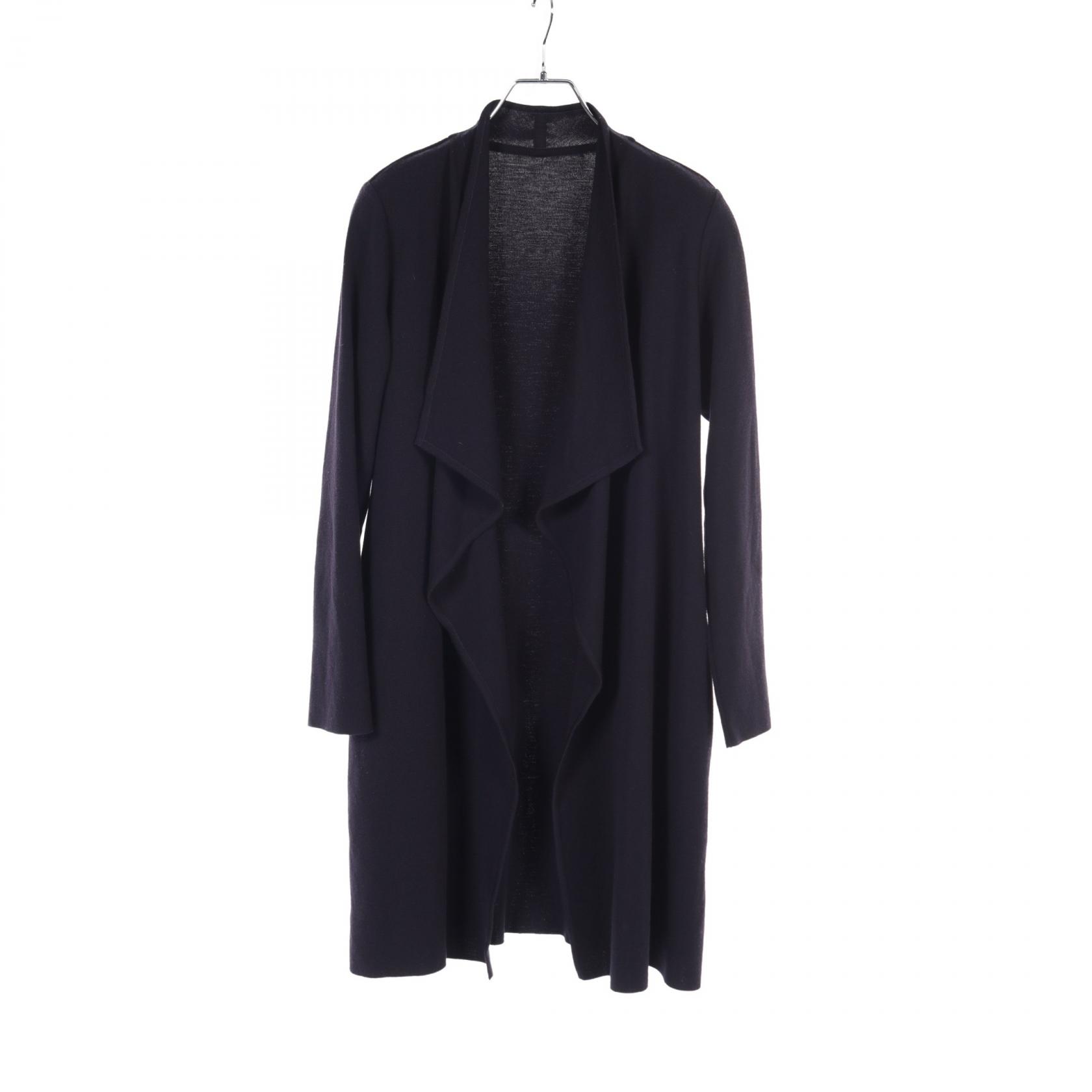 美品★FOXEY★ロングカーディガン★薄手コットン★ブラック★Airy Long 美品 FOXEY NEW YORK フォクシー 42756 Le Ruban Cardigan