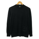 エルメス HERMES ニット ニット 衣料品 トップス ウール ブラック系 【中古】