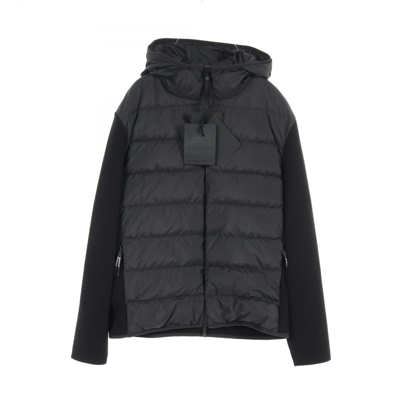 モンクレール MONCLER ダウンジャケット 衣料品 アウター ウール ポリエステル ブラック系 J20919B00010M1122999 【中古】