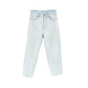 セリーヌ CELINE サンフェード マーガレット ジーンズ デニムパンツ 衣料品 ボトムス コットン ブルー系 2N500276Q 【中古】