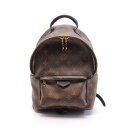 ルイ・ヴィトン LOUIS VUITTON パームスプリングスPM リュックサック バックパック バッグ PVCコーティングキャンバス レザー モノグラム ブラウン系 / ブラック系 M41560 【中古】(4)