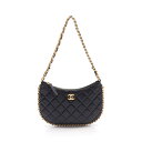 シャネル CHANEL マトラッセ ショルダーバッグ バッグ レザー ブラック系 AP3486 【中古】(4)