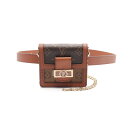 ルイ・ヴィトン LOUIS VUITTON バムバッグ ドーフィーヌBB ウエストバッグ ボディバッグ バッグ PVCコーティングキャンバス レザー モノグラム...