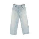 バレンシアガ BALENCIAGA デニムパンツ 衣料品 ボトムス コットン ネイビー系 【中古】