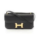 エルメス HERMES コンスタンスエラン ショルダーバッグ バッグ ヴォーエプソン ヴォーエプソン ブラック系 【中古】