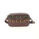 グッチ GUCCI バムバッグ ベルトバッグ ウエストバッグ ボディバッグ バッグ レザー ブラウン系 / マルチカラー 602695 【中古】(4)