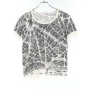 クリスチャンディオール Christian Dior ニット 衣料品 トップス ファブリック カシミヤ シルク ホワイト系 / ブラック系 【中古】