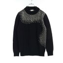 サンローランパリ SAINT LAURENT PARIS セーター 衣料品 トップス ウール ブラック系 【中古】