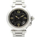 カルティエ CARTIER パシャC 腕時計 時計 ステンレススチール ブラック系 W31043M7 【中古】