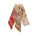 エルメス HERMES ツイリー Eperon d'Or Bandana スカーフ 衣料品 シルク シルク ベージュ系 / マルチカラー 【中古】