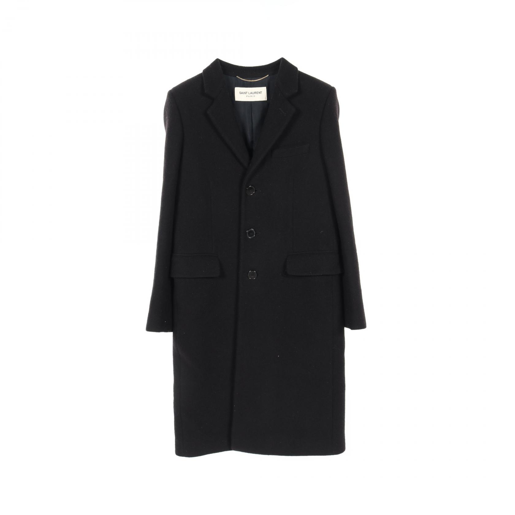 楽天市場】saint laurent paris(カラーブラック)(コート 楽天市場】saint laurent paris(カラーブラック)(コート