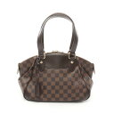ルイ・ヴィトン LOUIS VUITTON ヴェローナPM ショルダーバッグ バッグ PVCコーティングキャンバス レザー ダミエ ブラウン系 N41117 【...