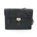 エルメス HERMES サックアデペッシュ29 ショルダーバッグ バッグ トゴ トゴ ブラック系 082688CB 【中古】