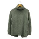 ミューズドゥドゥーズィエムクラス MUSE de Deuxieme Classe タートルネック ニット ニット 衣料品 トップス ウール グレー系 【中古】