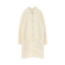 エルメス HERMES メドール ダブルフェイス 衣料品 アウター カシミヤ ホワイト系 【中古】