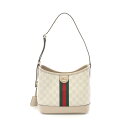 グッチ GUCCI オフィディア GGスプリーム スモール ショルダーバッグ バッグ PVCコーティングキャンバス レザー ベージュ系 781402UULAG9...
