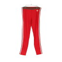 グッチ GUCCI GUCCI × adidas パンツ 衣料品 ボトムス ポリエステル レッド系 / グリーン系 / ホワイト系 700501 【中古】